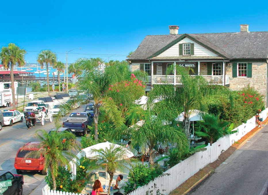 O. C. White's Seafood & Spirits • The Restaurant Times St. Augustine, Florida